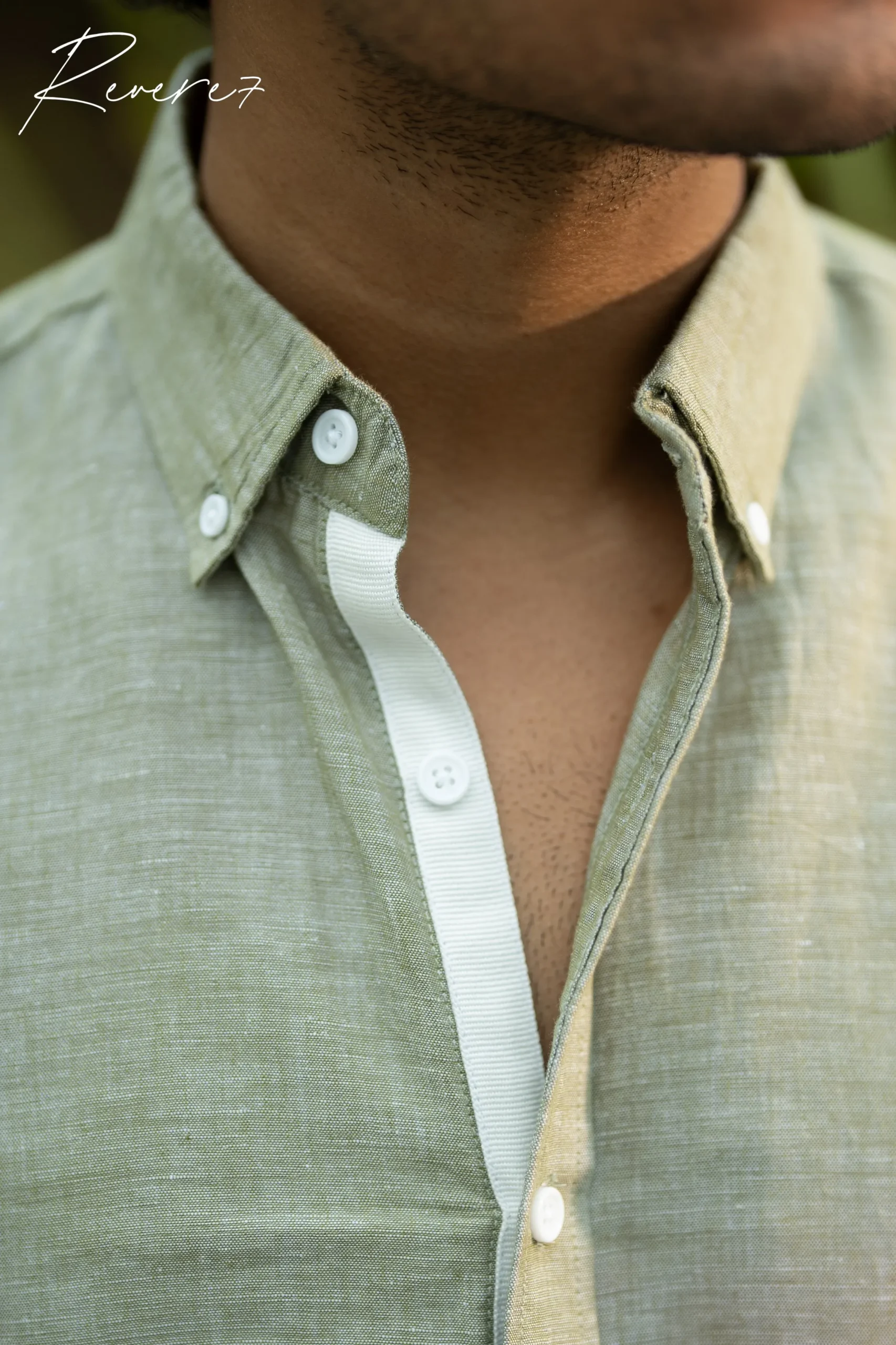 LIGHT OLIVE - full sleeve shirt - Image 2
