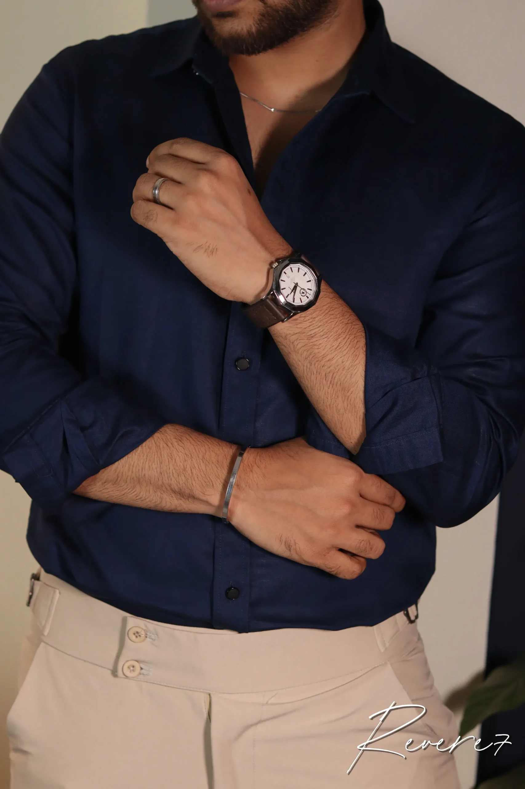 MIDNIGHT NAVY BLUE - full sleeve shirt