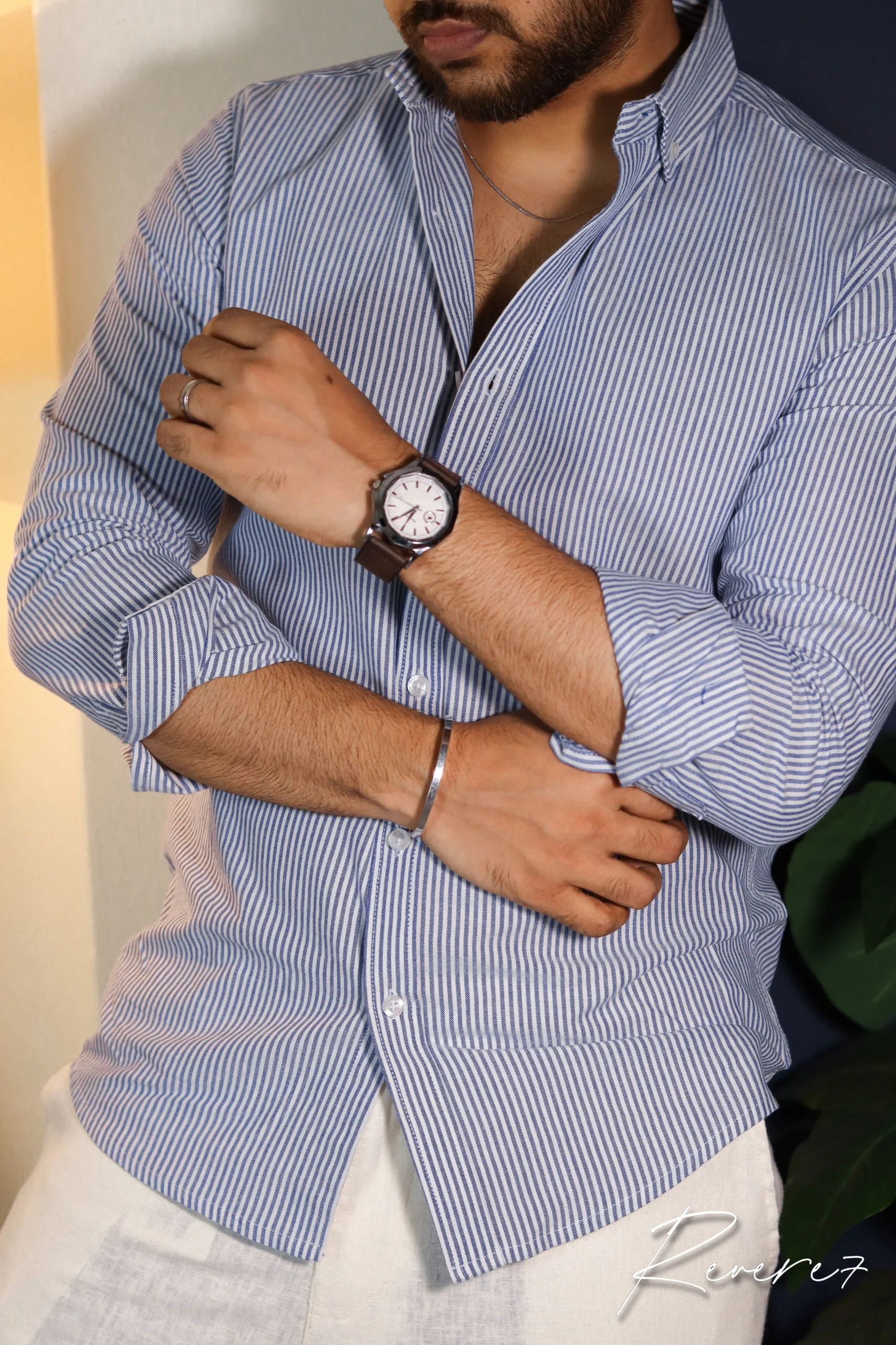 WBS III -stripes shirt