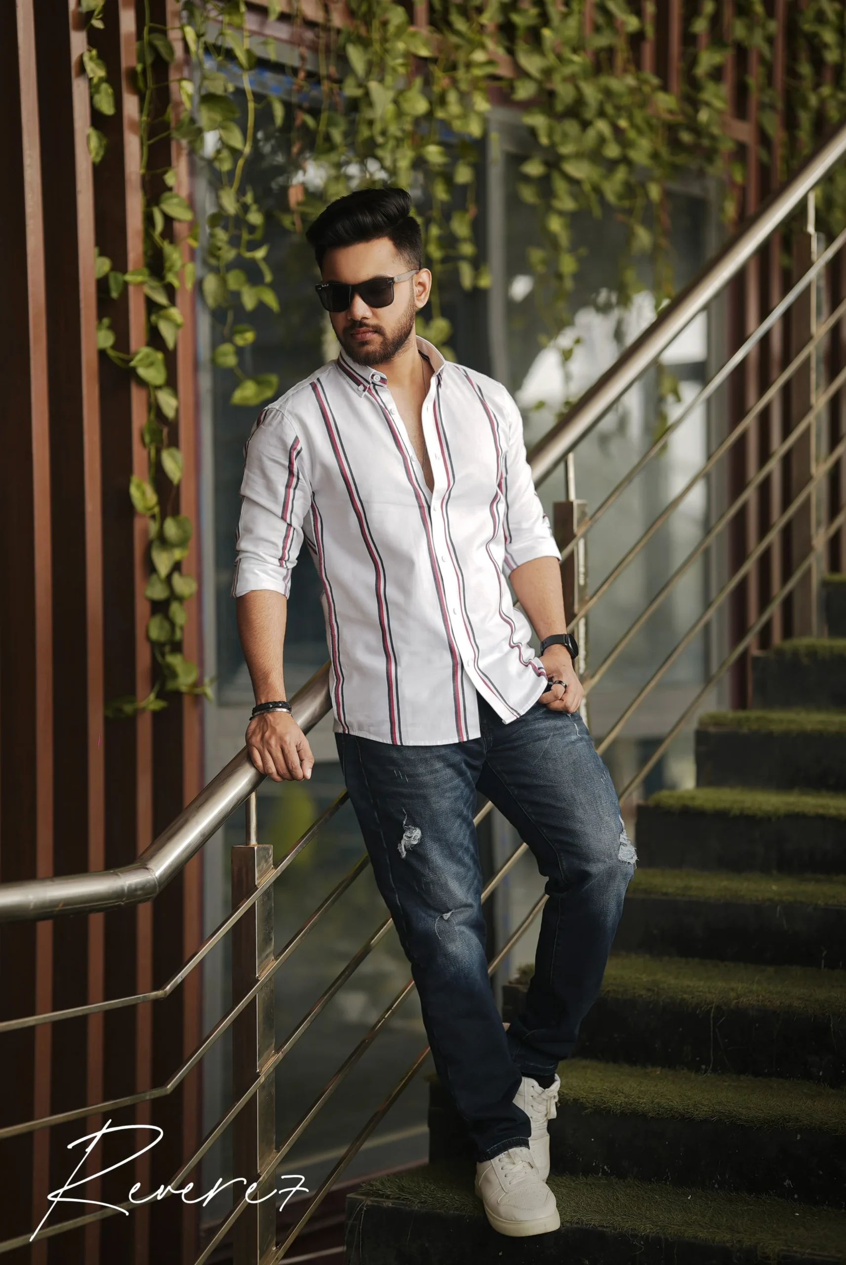 TOMMY HILFIGER stripes- full sleeve shirt